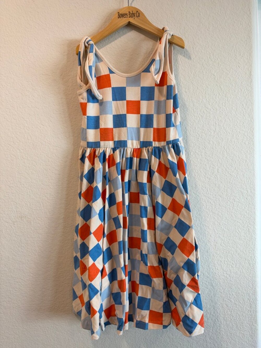 Alice + Ames Checkered Twirl Dress 10